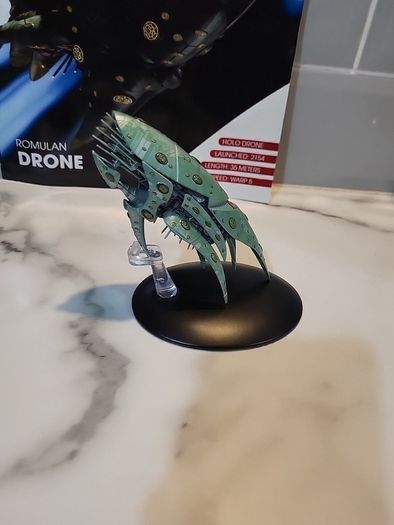 star trek eaglemoss romulan drone