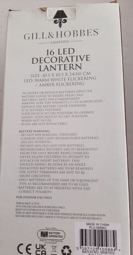 New Lantern LED in box