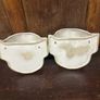 Pair of pig face planters Image 3