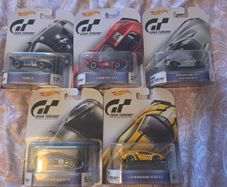 Gran Turismo Set 1-5 Hot Wheels