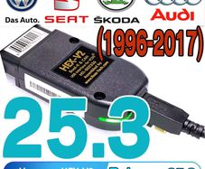 2025 Vcds Vag Com Scanner 25.3.0 25.3 Vagcom 162 Obd2 Usb Interface Vag Com For Vw Audi For Skoda Volkswagen For Seat Atmega162+16v8 Diagnostic Tools