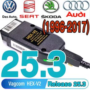 2025 Vcds Vag Com Scanner 25.3.0 25.3 Vagcom 162 Obd2 Usb Interface Vag Com For Vw Audi For Skoda Volkswagen For Seat Atmega162+16v8 Diagnostic Tools