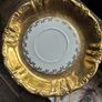 Vintage LES Porcelaine Tea Cup & Saucer Lucien Engel Strasbourg Fragonard Gold Image 5