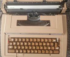vintage typewriter