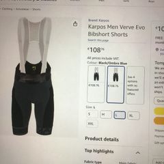 Bib shorts