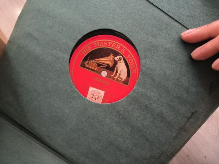 Amazing Vintage HMV Shellac 78 RPM Record Collection and Vinyl Box Set