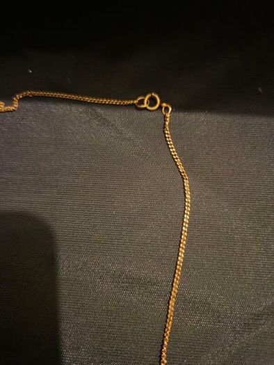 Our Lady of Garabandal Relic on 9ct Gold Chain