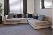 l shaped corner sofa grey