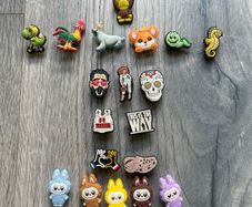 Selection of croc charms