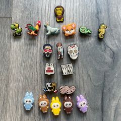 Selection of croc charms