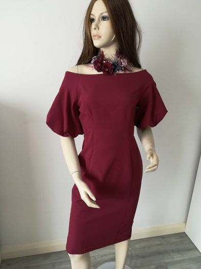 Dark red/burgundy Coast dress, size 12