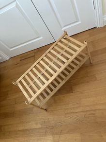 shoe rack bamboo