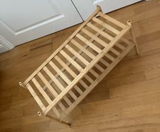 shoe rack bamboo