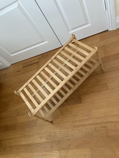 shoe rack bamboo