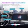 Car Mirror Video Recording Carplay & Android Auto Wireless Connection GPS Navigation Dashboard DVR AI Voice Image 7