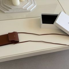 Brand New Celine Leather Crossbody Pouch