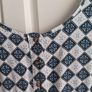 Summer Blue and White Print Maxi Dress Image 4