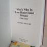 Who's Who in Early Hanoverian Britain, 1789-1839 by Geoffrey Treasure (GT286) Image 2