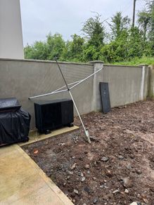 Rotary clothesline and ground sleeve