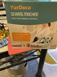 The electric sewing machine