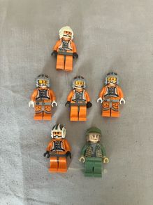 lego Star Wars pilots etc