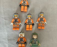 lego Star Wars pilots etc