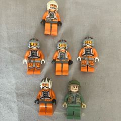 lego Star Wars pilots etc