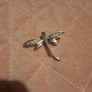 sterling silver dragonfly pendant Image 2