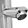 Bathroom Basin with Mixer Tap Ceramic Round White Image 8