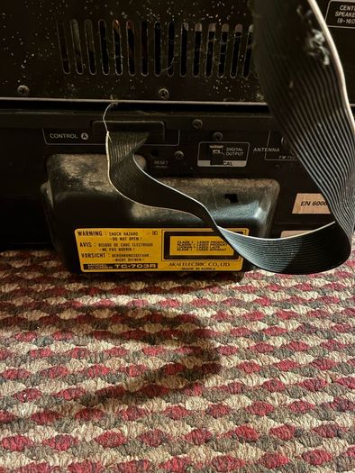 VINTAGE Akai hifi av surround system