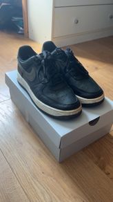 Nike Air Force 1 Low Black Grey UK 6 US 7 EU 40