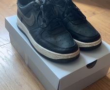 Nike Air Force 1 Low Black Grey UK 6 US 7 EU 40