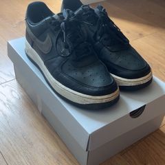 Nike Air Force 1 Low Black Grey UK 6 US 7 EU 40