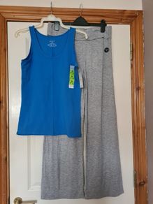 Women's Vest Top & Bottoms Loungewear - Size 12/14