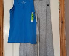 Women's Vest Top & Bottoms Loungewear - Size 12/14