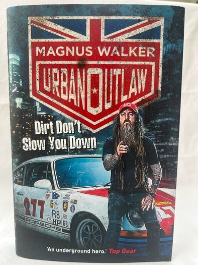 SIGNED Magnus Walker Urban Outlaw First Edition 2017 HB Porsche