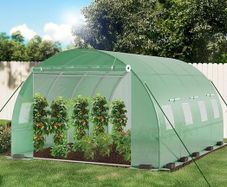 Polytunnel Greenhouse Steel Frame Plant Tent