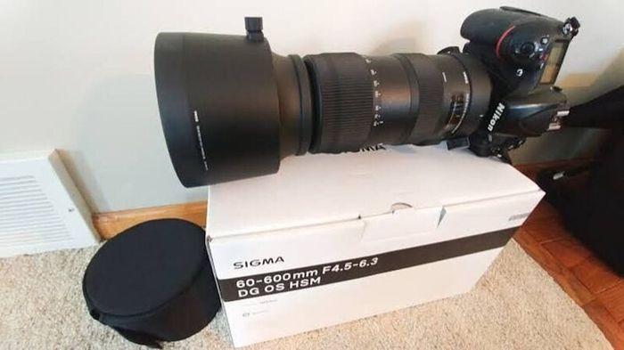 Sigma 60-600mm F/4.5-6.3 Dg Os Hsm Sport