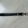 Black Italian leather crossbody Image 3