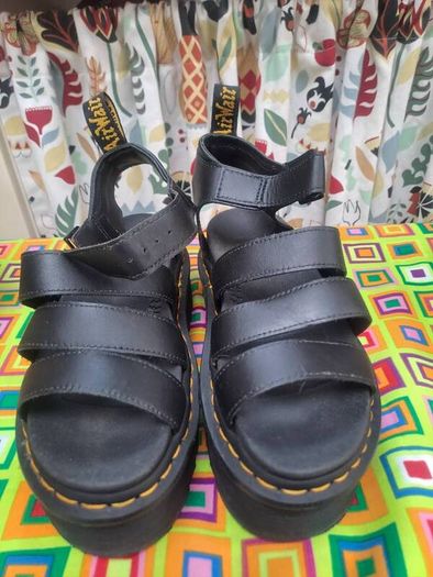 Dr Marten platform blaire quad sandals