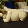 Vintage Rustic Cast Iron Pig Bank Image 3