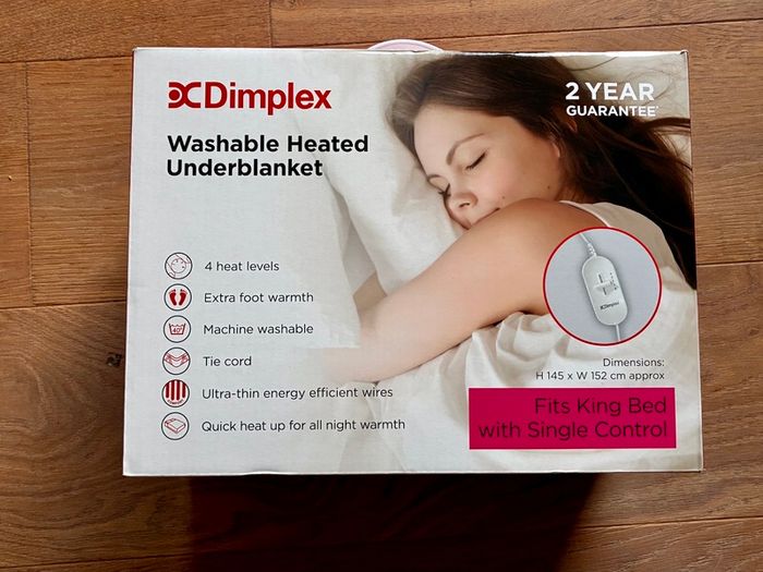 Dimplex King Washable Heated Under Blanket