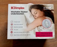 Dimplex King Washable Heated Under Blanket