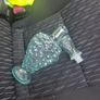 Vetreria Etrusca Mod Dep Wine Green Glass Grape Design Decanter 500ml vtg glasses & grape glass dispenser Image 4
