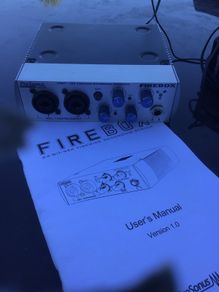 Firebox 24 x bit /96 K recording system