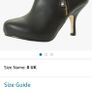 Women's black ankle  boots brand new size 6 Image 6