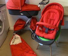Stokke Xplory Red travel system