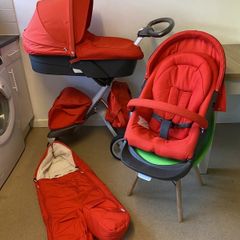 Stokke Xplory Red travel system