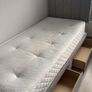 New Stylish single ,Double 4ft, 4ft6, King 5ft And 6ft Superking Sizes Divan Beds Instock. Drawers And Optional Tufted Mattresses Available. Free Delivery Image 8