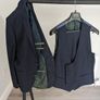3-piece Remus Uomo Navy Slim Fit Suit Image 3